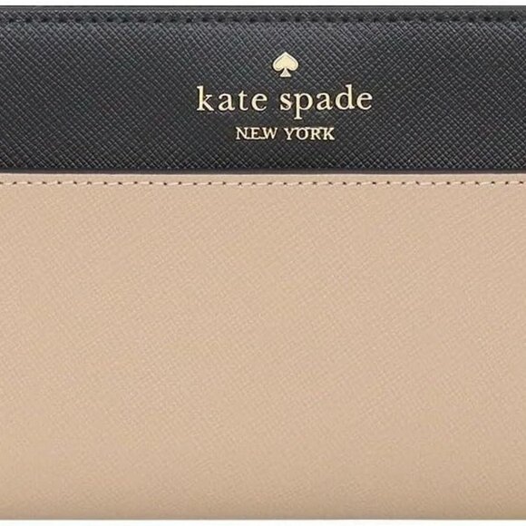 Kate Spade♠️NEW Toasted Hazelnut Madison Full Size Zip Wallet $239 - Picture 10 of 10